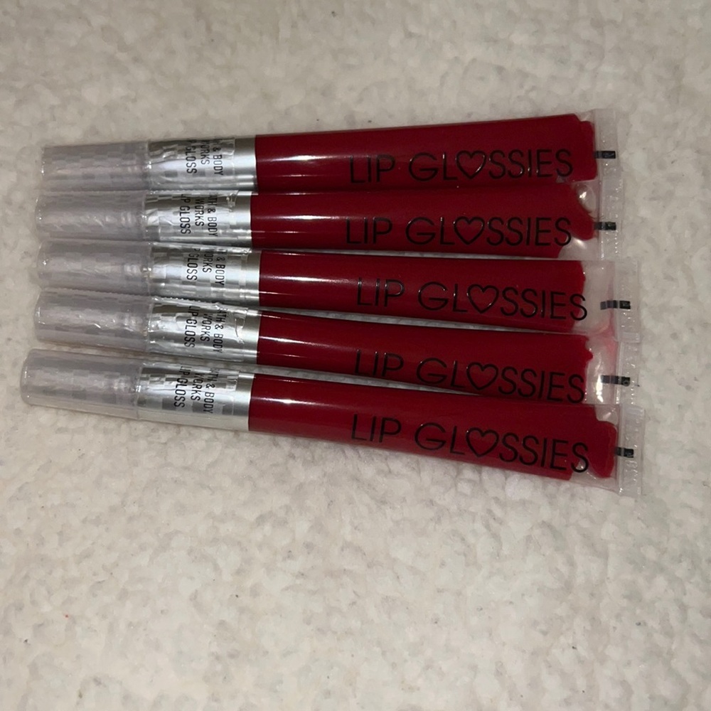 BBW 5pc LIP GLOSSIES FEARLESS RUBY